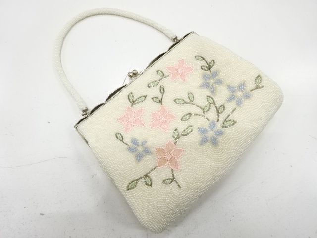 JAPANESE KIMONO / ANTIQUE HANDBAG / BEADS